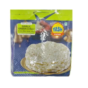 Yash Lason & Green Chilli Papad