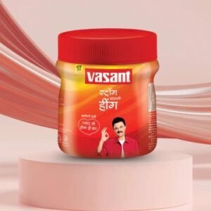 Vasant Strong Hing (asafoetida) pack available at PRATIMESH FOODS for Indian cooking