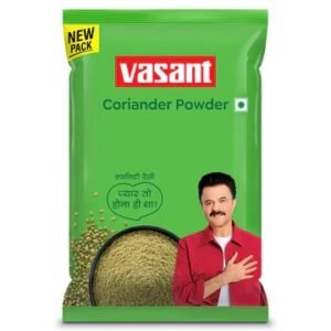 Vasant coriander (dhania) powder pack available at PRATIMESH FOODS for Indian cooking