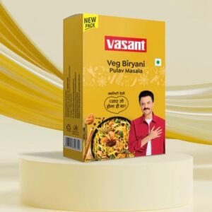 Vasant Veg Biryani Masala pack available at PRATIMESH FOODS for flavorful biryani