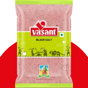 Sanchar (black salt / kala namak) pack available at PRATIMESH FOODS for Indian cooking