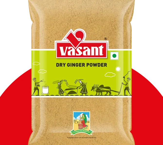 Dry ginger powder (sonth) pack available at PRATIMESH FOODS for Indian cooking