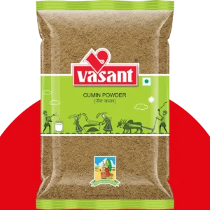 Jiru powder (cumin powder) pack available at PRATIMESH FOODS for Indian cooking