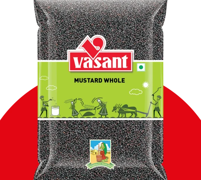 Rai (Mustard Seeds) Rai (mustard seeds) pack available at PRATIMESH FOODS for Indian cooking