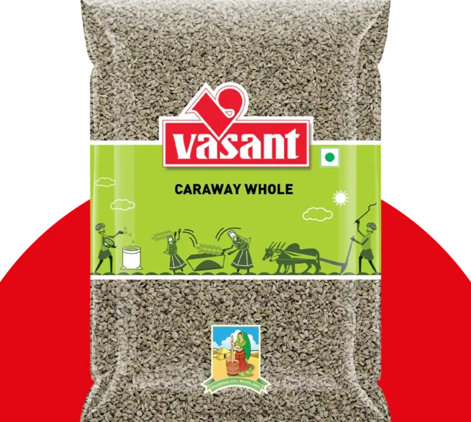 Ajmo (ajwain seeds) pack available at PRATIMESH FOODS for Indian cooking