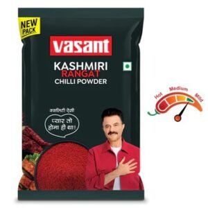 Vasant Kashmiri Rangat chilli powder pack available at PRATIMESH FOODS