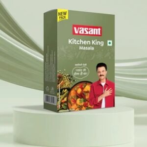 Vasant Kitchen King Masala pack available at PRATIMESH FOODS for everyday Indian cooking